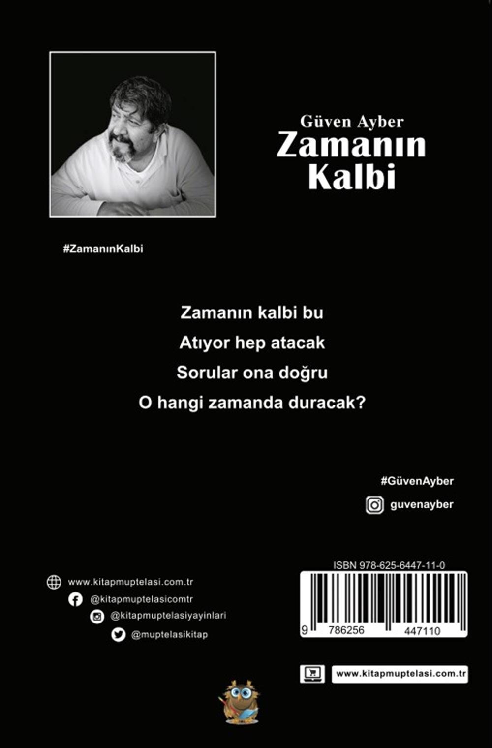Zamanın Kalbi , Güven Ayber , Kitap Müptelası Yayınları , 9786256447110 ,