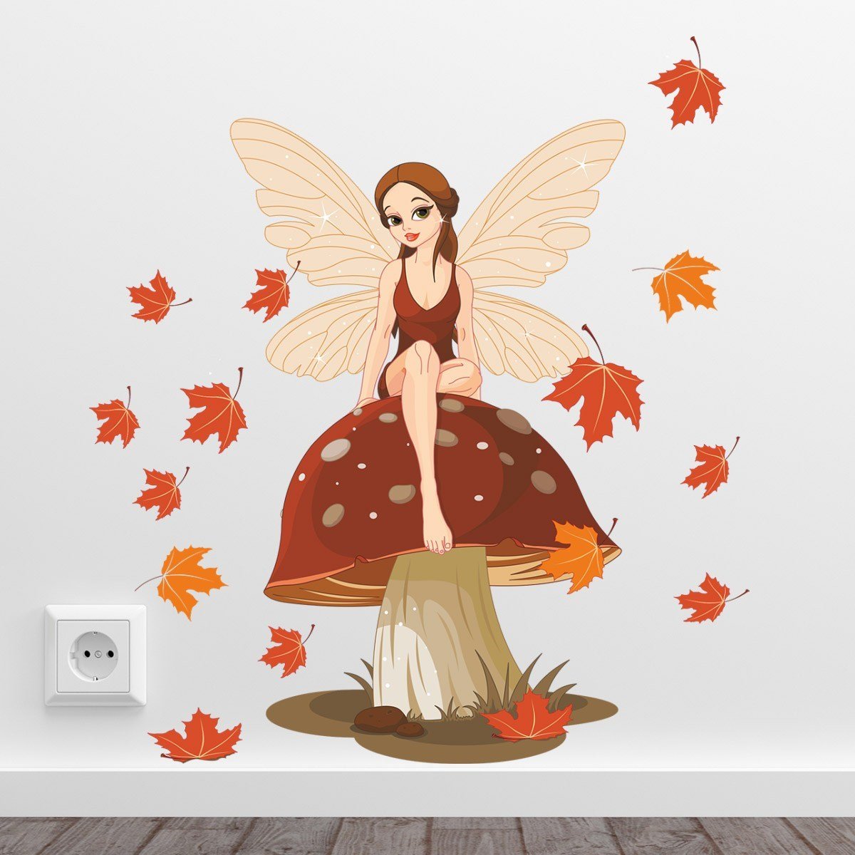 Dekor Loft Bahar Perisi Çocuk Odası Duvar Sticker CS-820