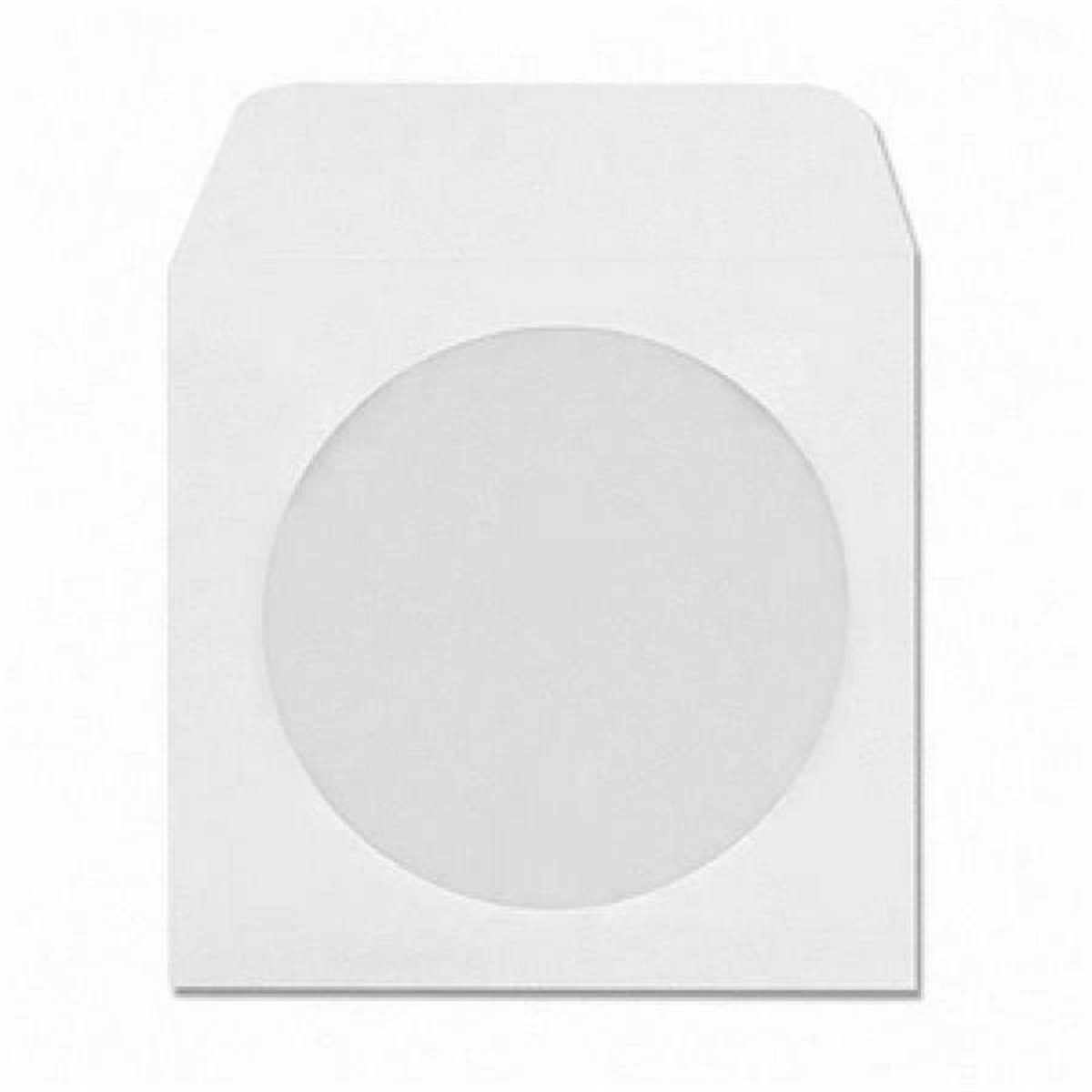 Beyaz CD Zarfı, 80 gram, 100 Adet