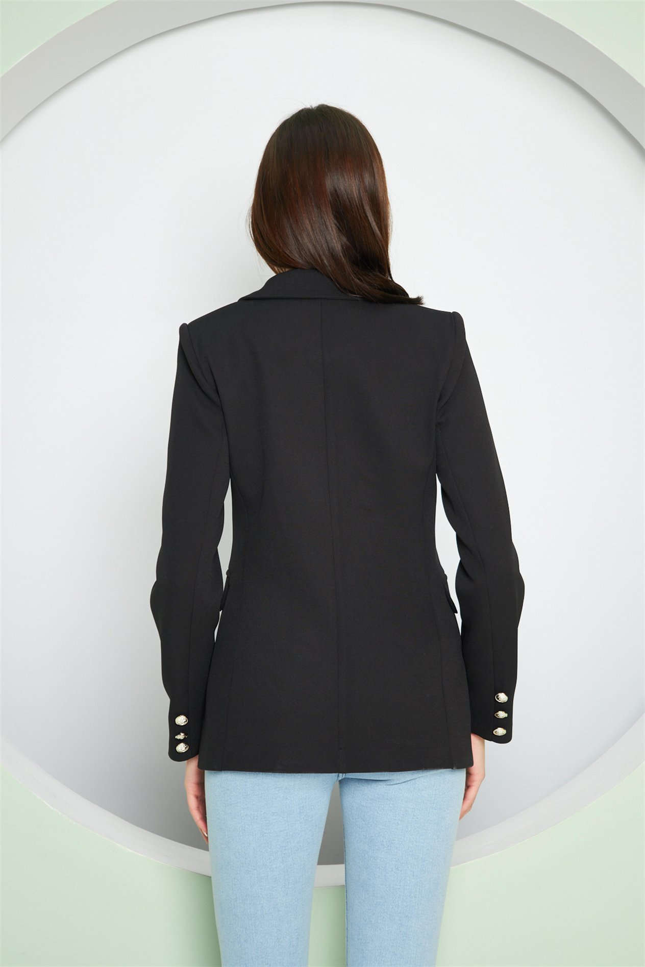 Balmain Ceket Siyah