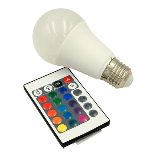 Winnboss Uzaktan Kumandalı 6500K 9W RGB Led Ampul Beyaz Işık