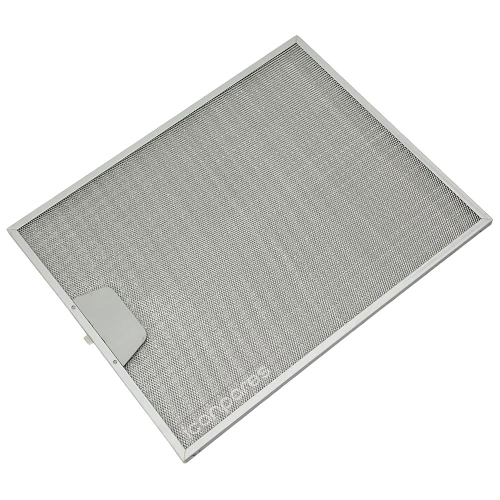 Beko Uyumlu En 28 cm Boy 35,1 cm Aspiratör Davlumbaz Metal Yağ Filtresi (Tek Tırnaklı)