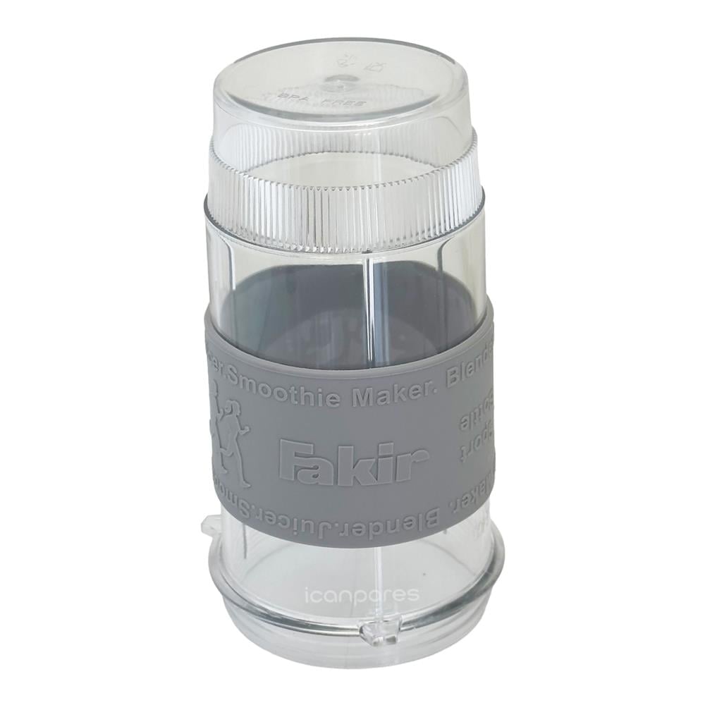 Fakir Uyumlu Dynamic Comfort Kişisel Blender 400 Ml, Açık Gri
