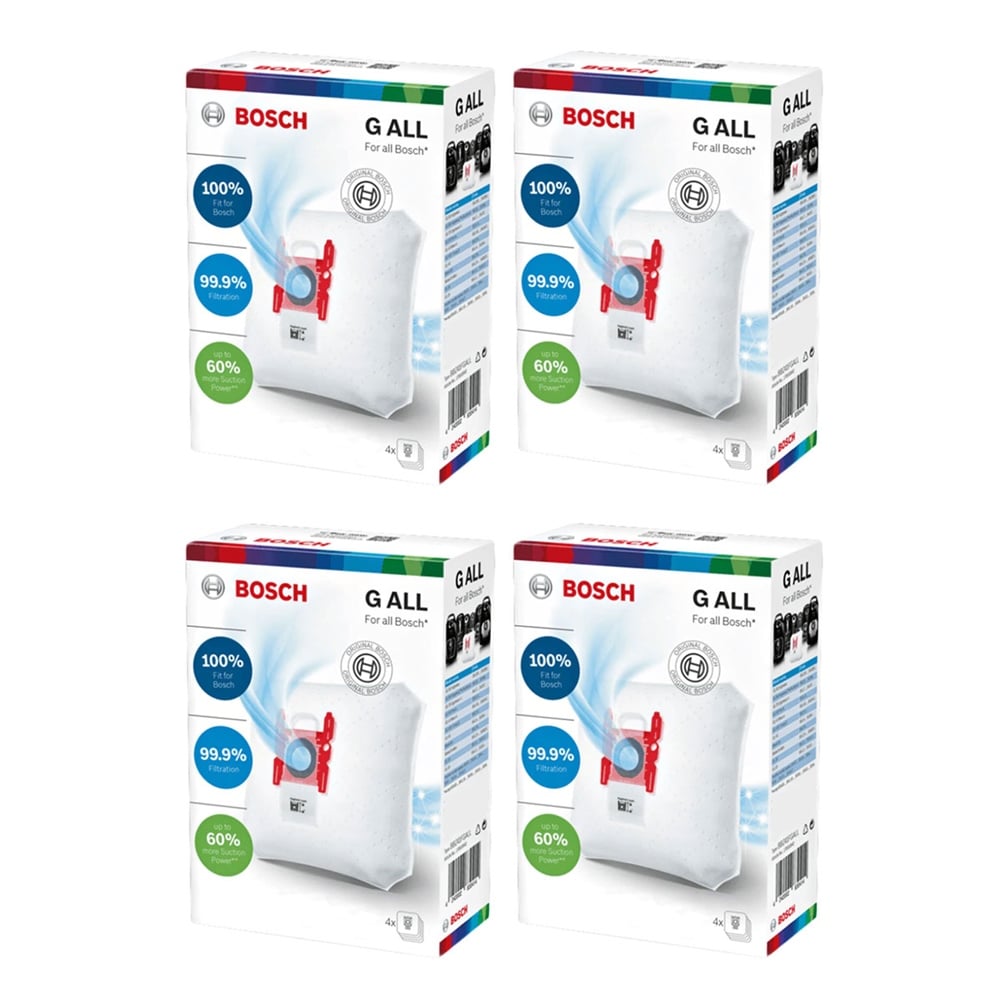 Bosch Uyumlu Powermax BBS 6317 Süpürge Type G ALL Toz Torbası 16 Adet Kutulu
