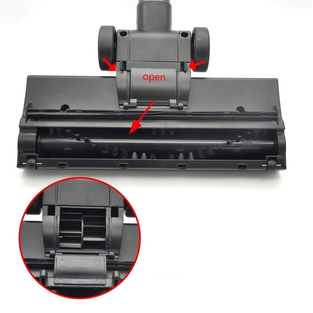 Arçelik 3277030100 Elektrikli Süpürge Çelik Telli Hortumu Turbo Emici Yer Başlığı Teleskopik Boru