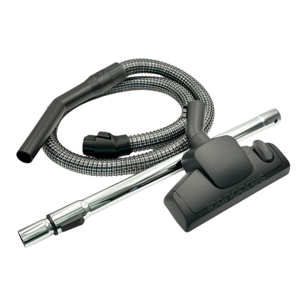 Miele Uyumlu Complete C3 EcoLine Süpürge Çelik Telli Hortumu, Başlık ve Boru Seti
