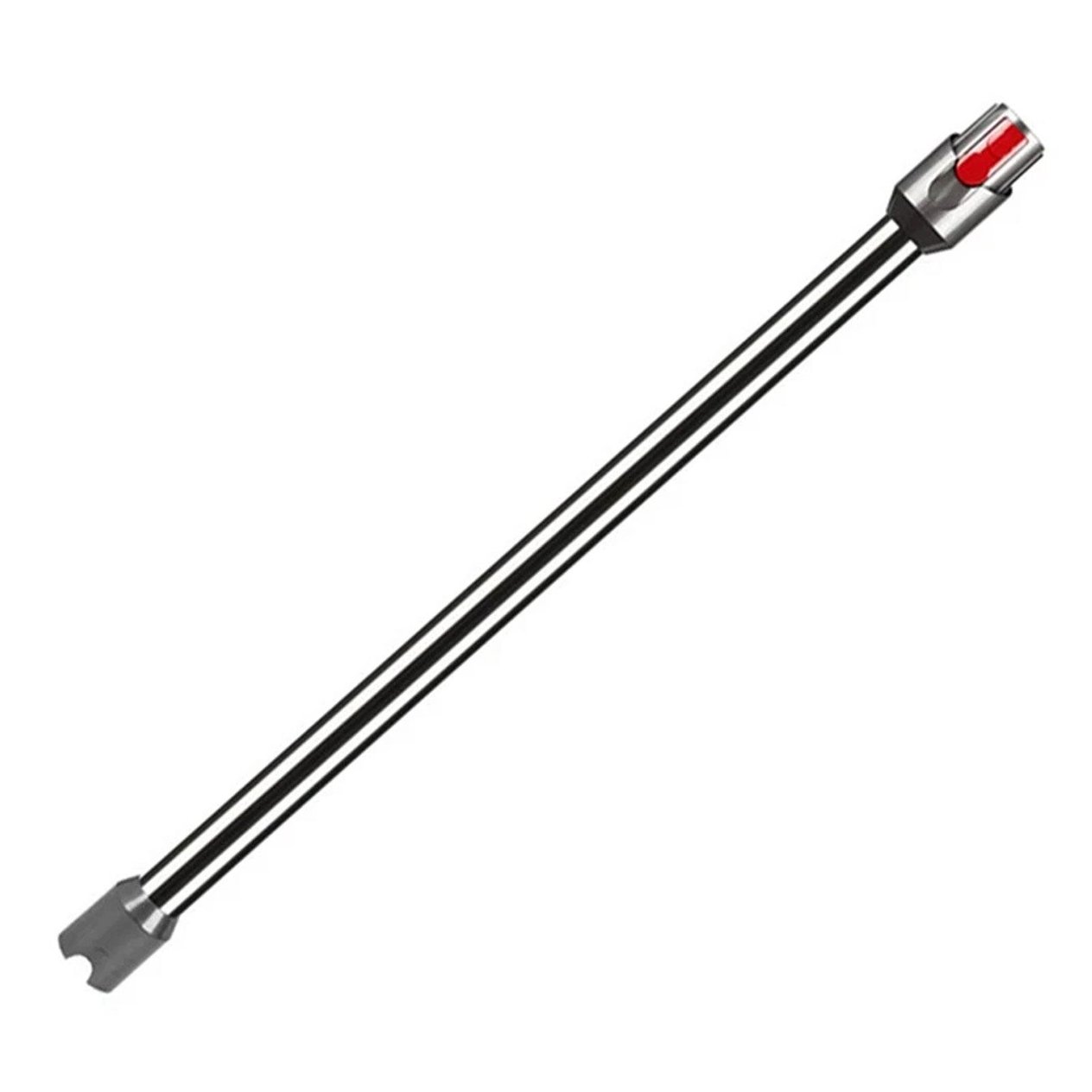 Dyson Uyumlu V12 Detect Dik Süpürge Borusu Siyah - Alüminyum