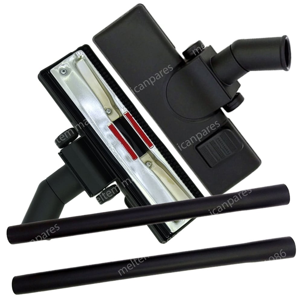 Goldmaster GM 7560 Gold Black Süpürge Metal Tabanlı Emici Başlığı Plastik Borusu