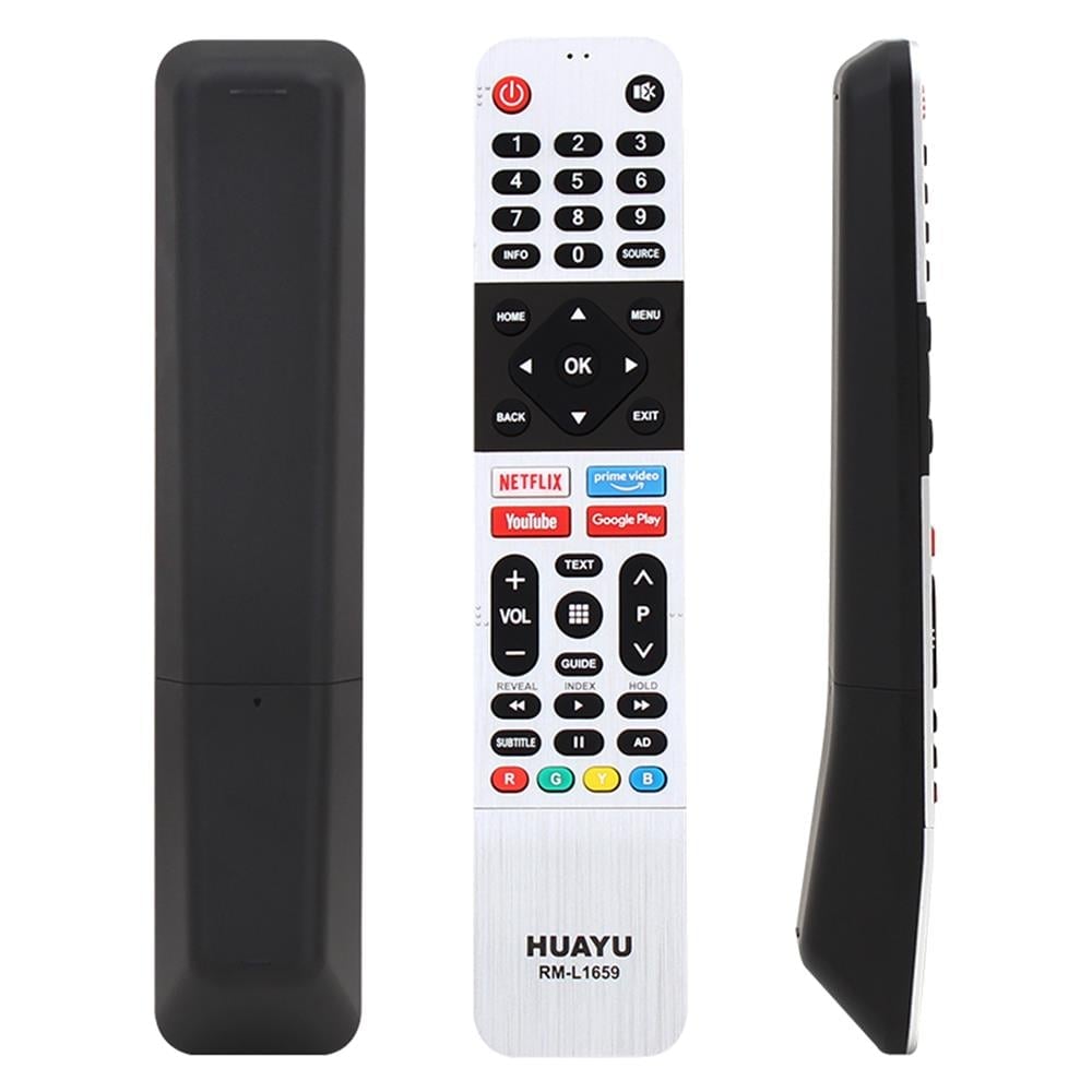 Grundig Uyumlu Led Tv Universal Kumanda RM-L1659 NETFLIX-YOUTUBE-PRIME VIDEO-GOOGLE PLAY TUŞLU