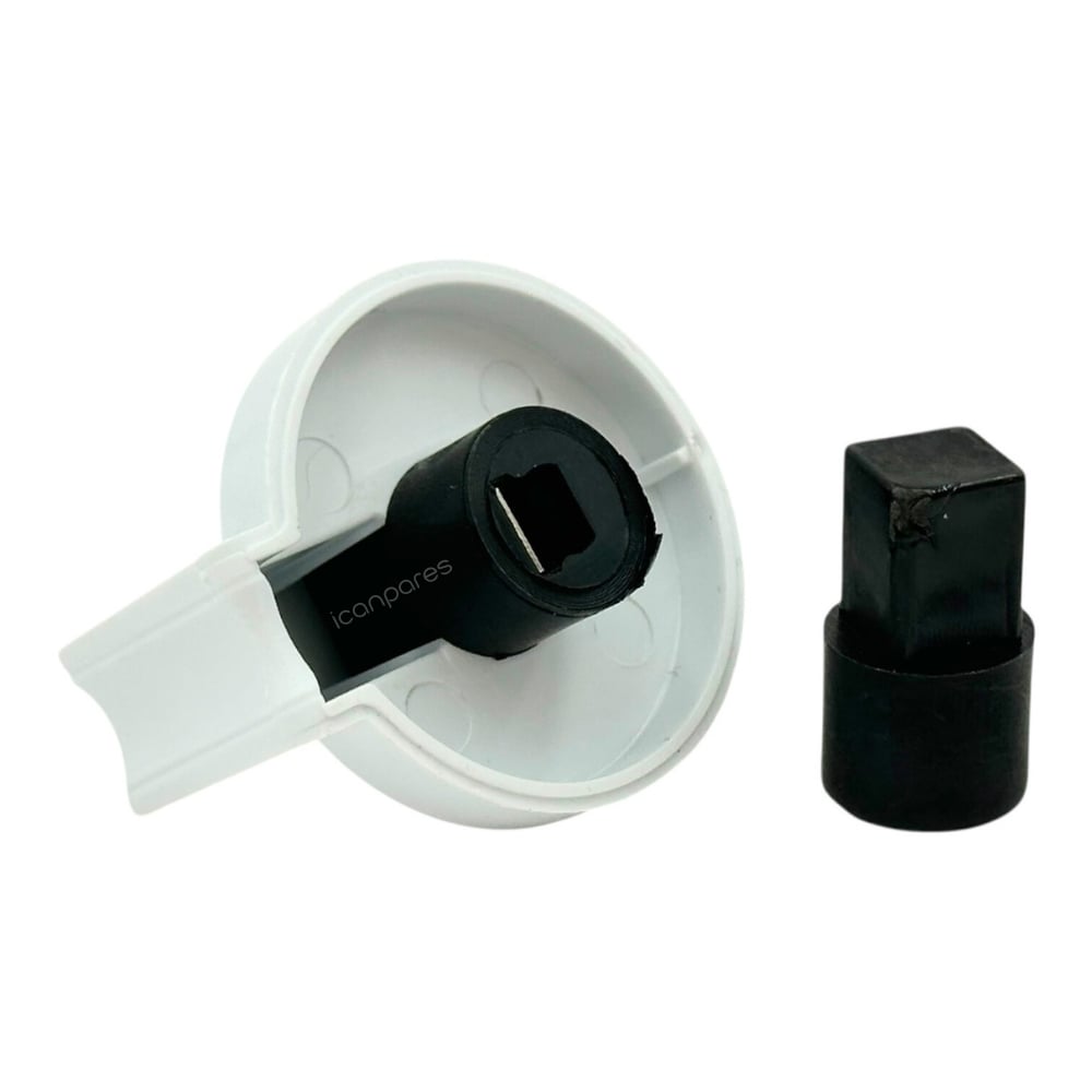 Arçelik Uyumlu OCD K 651 DWYB Gazlı Ocak Düğmesi Takımı – 4’lü Beyaz