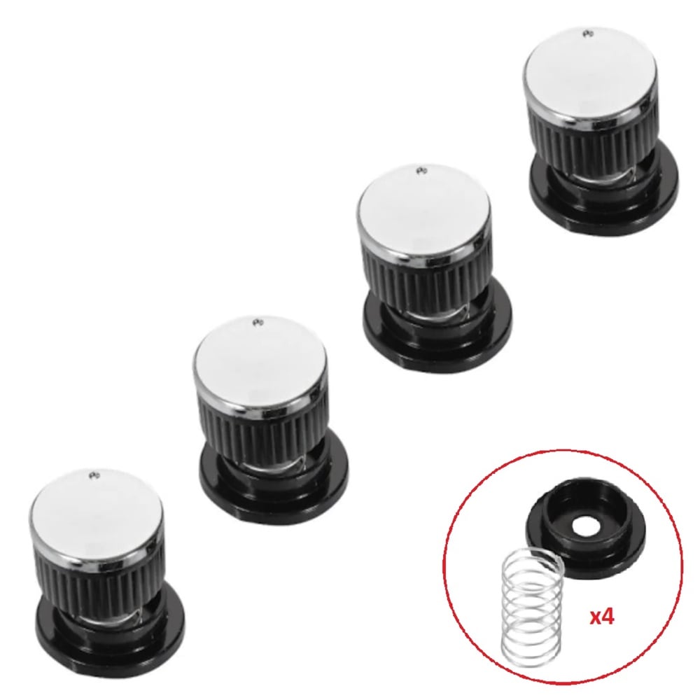 Üniversal Düğme 4lü Takımı Ankastre Set Üstü Ocak Düğmesi -SÜ0022
