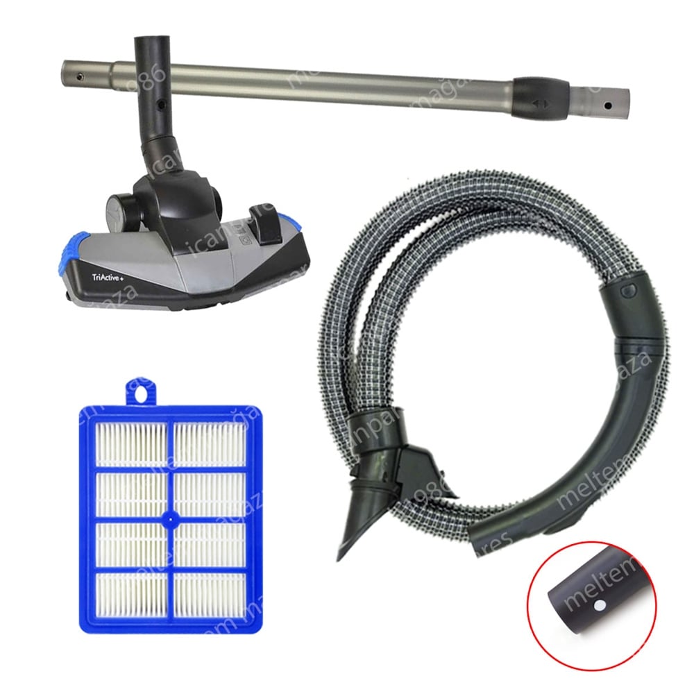 Philips Uyumlu FC 9232 Süpürge Telli Hortum TriActive Başlık Boru Filtre