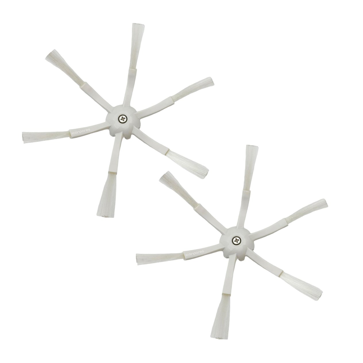 Roborock Uyumlu S5 Max, S50, S6 Max V, S6 Pure 2li 6 Kollu Yan Fırça