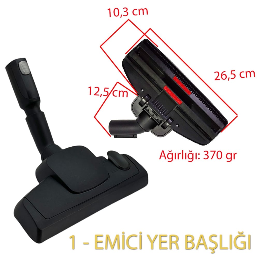 Electrolux UltraFlex ZUFGREEN Süpürge Emici Yer Başlığı