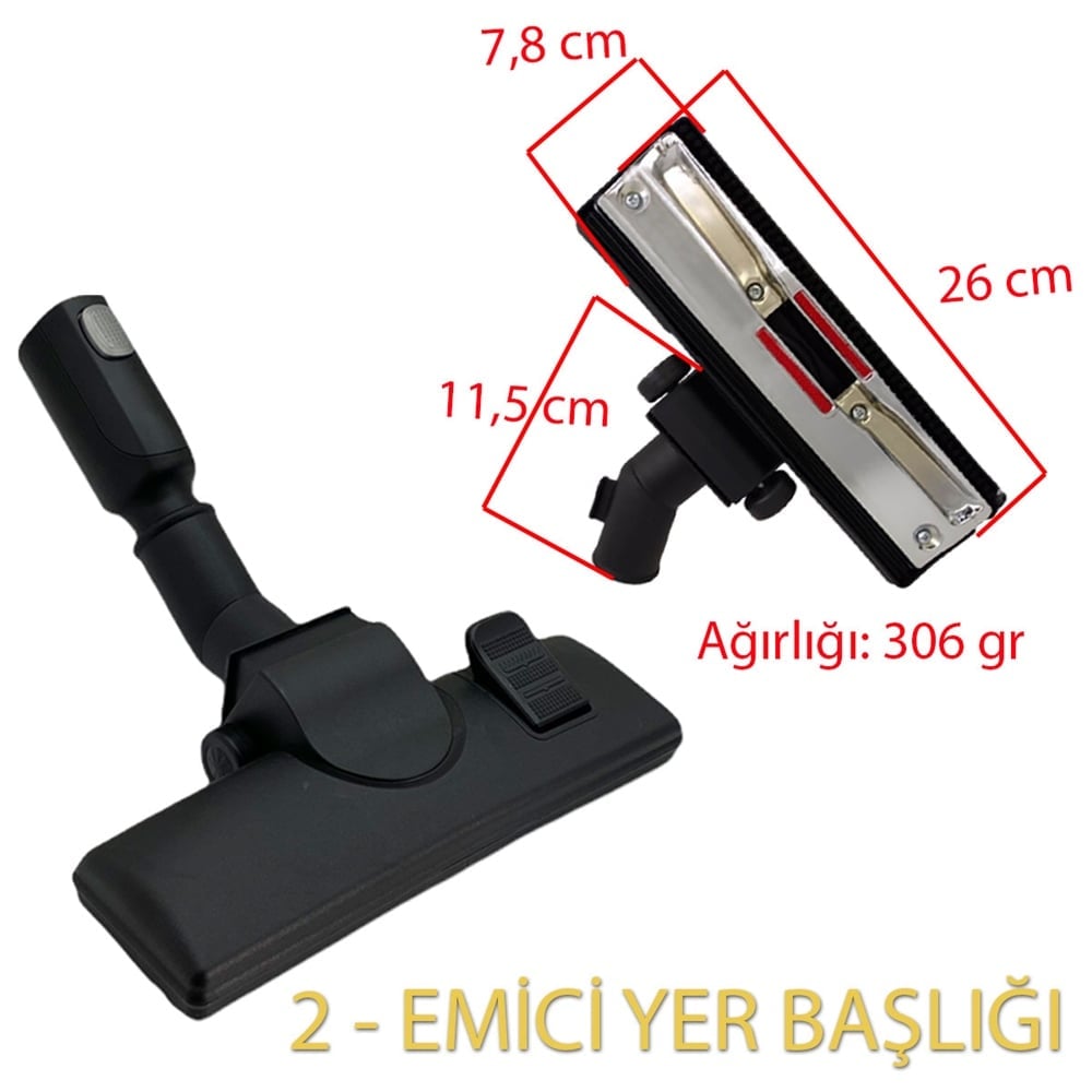 Electrolux ZE 300-399 New Ergospace Süpürge Emici Yer Başlığı
