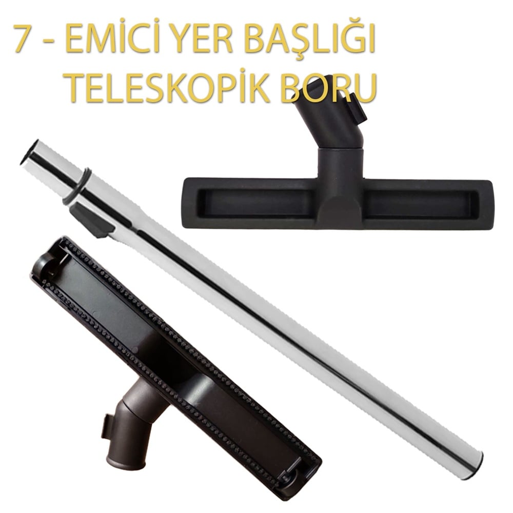 Karcher WD 4 Süpürge Emici Başlık Teleskopik Boru