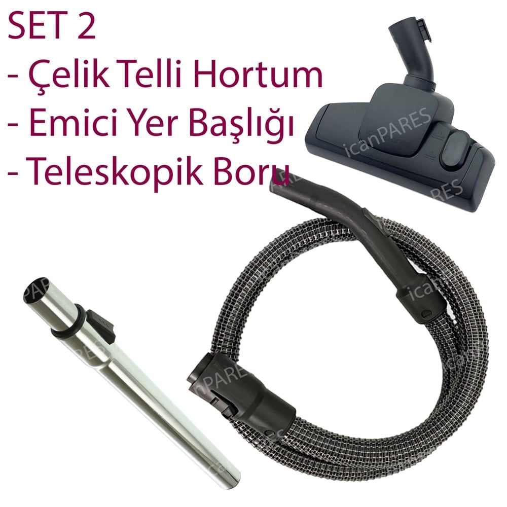 Samsung Uyumlu VC07R302MVR Süpürge Hortumu Emici Başlığı Boru