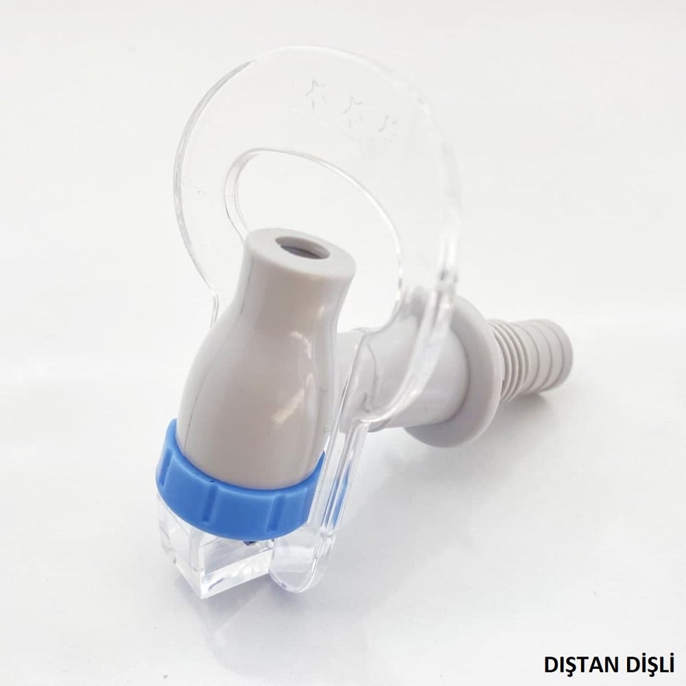 Rainwater Su Sebili Musluğu Soğuk Mavi Dıştan Dişli ÖLÇÜLERE DİKKAT EDİNİZ
