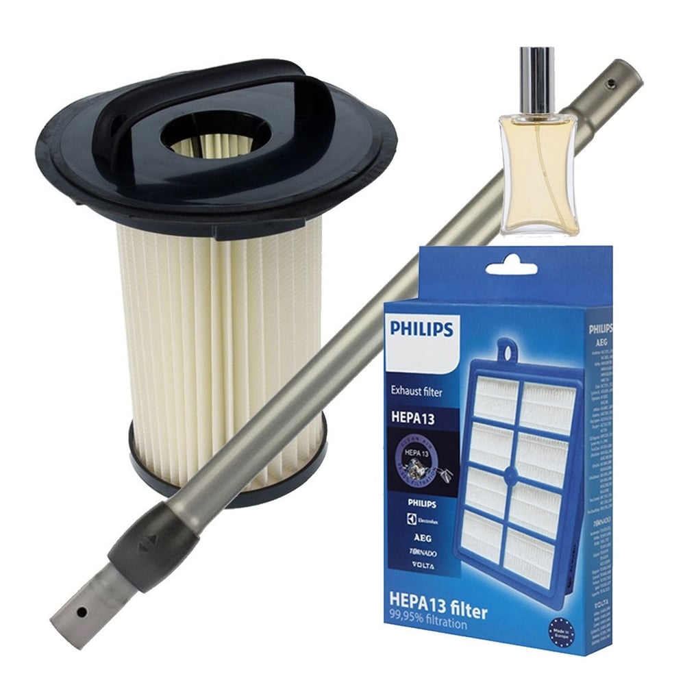 Philips Uyumlu Fc 9225 Süpürge Borusu Silindir Filtre Hepa Filtresi