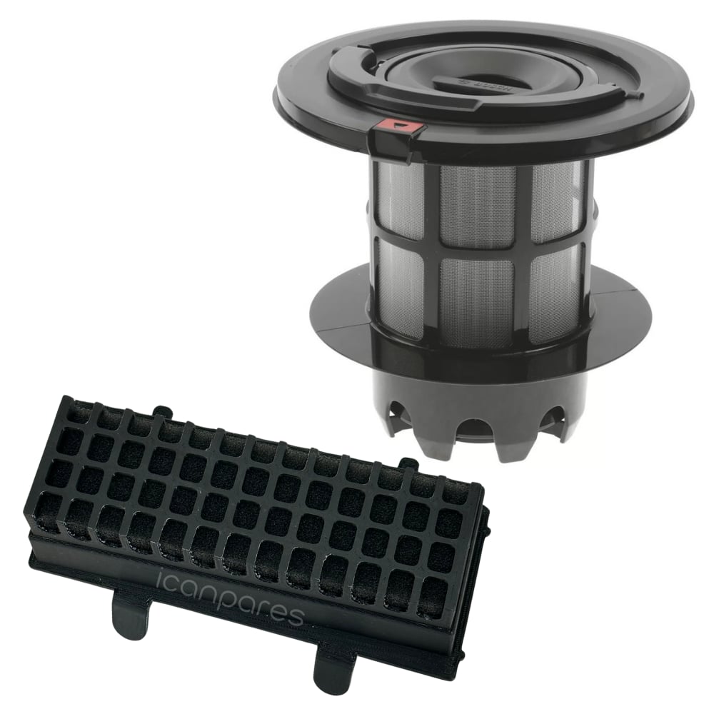 Bosch Uyumlu BGS 5SIL66A Relaxx'x Süpürge Filtre Seti