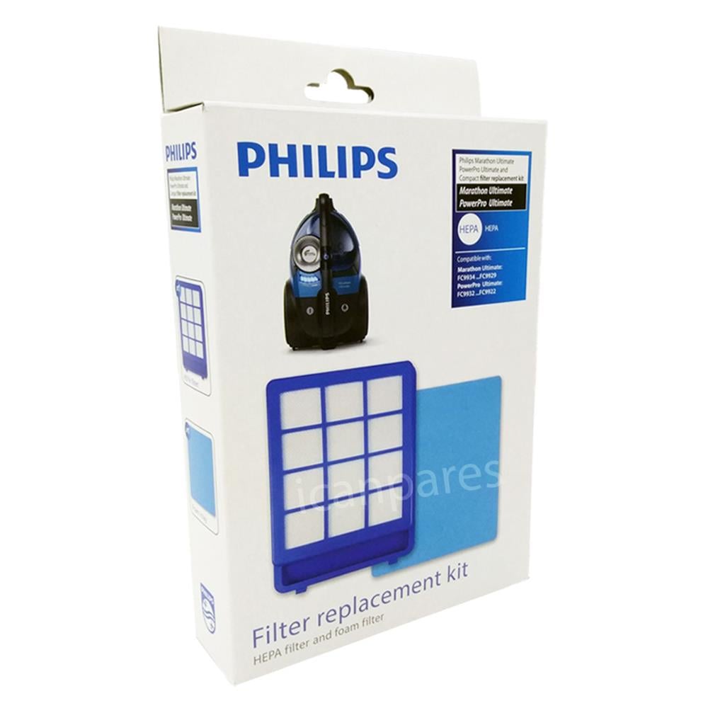 Philips Uyumlu FC 9928 Marathon Ultimate Kutulu Ön Filtre Hepa Filtresi