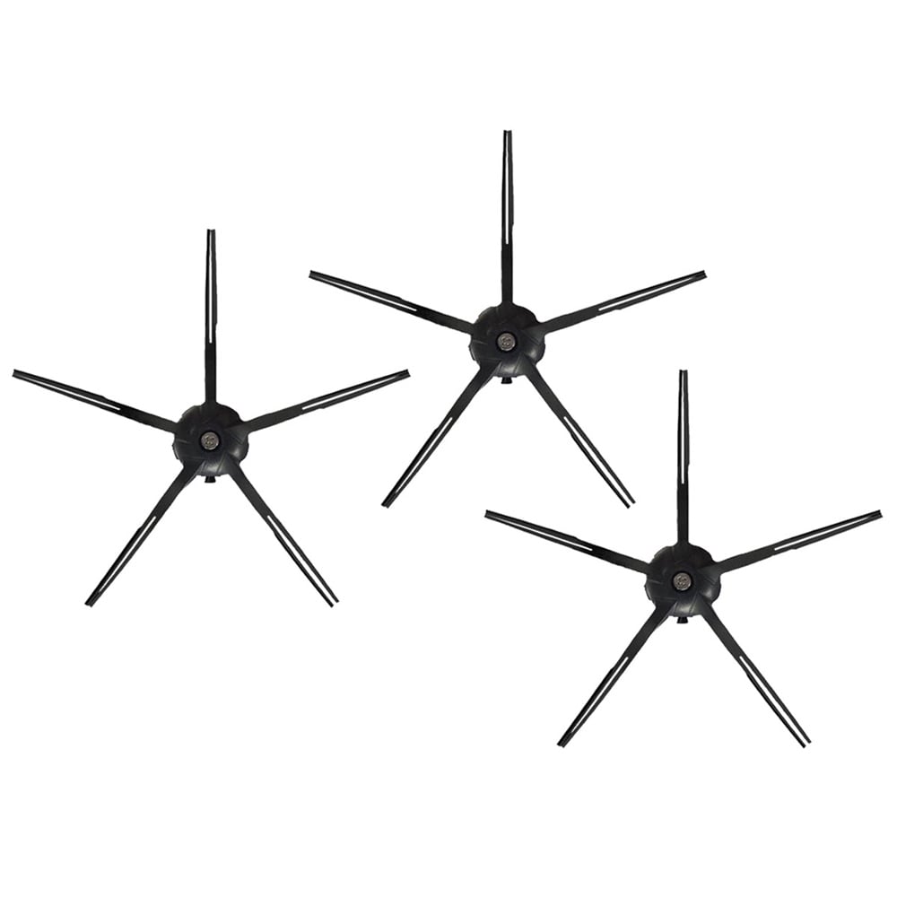 Xiaomi Roborock S6 (S60/S65 Series) S6 MaxV - S6 Pure Akıllı Robot Süpürge Fırça Siyah 3 Adet