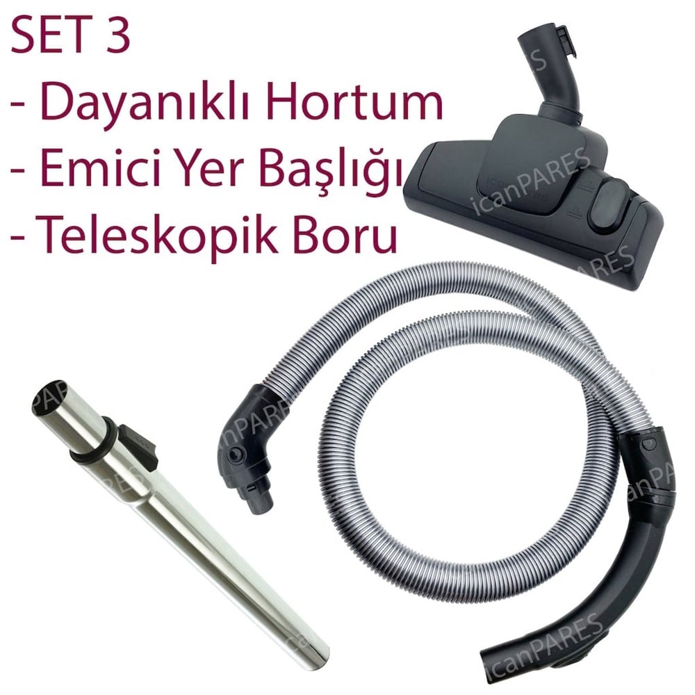 Arçelik S 6380 Süpürge Hortumu Emici Başlığı Borusu
