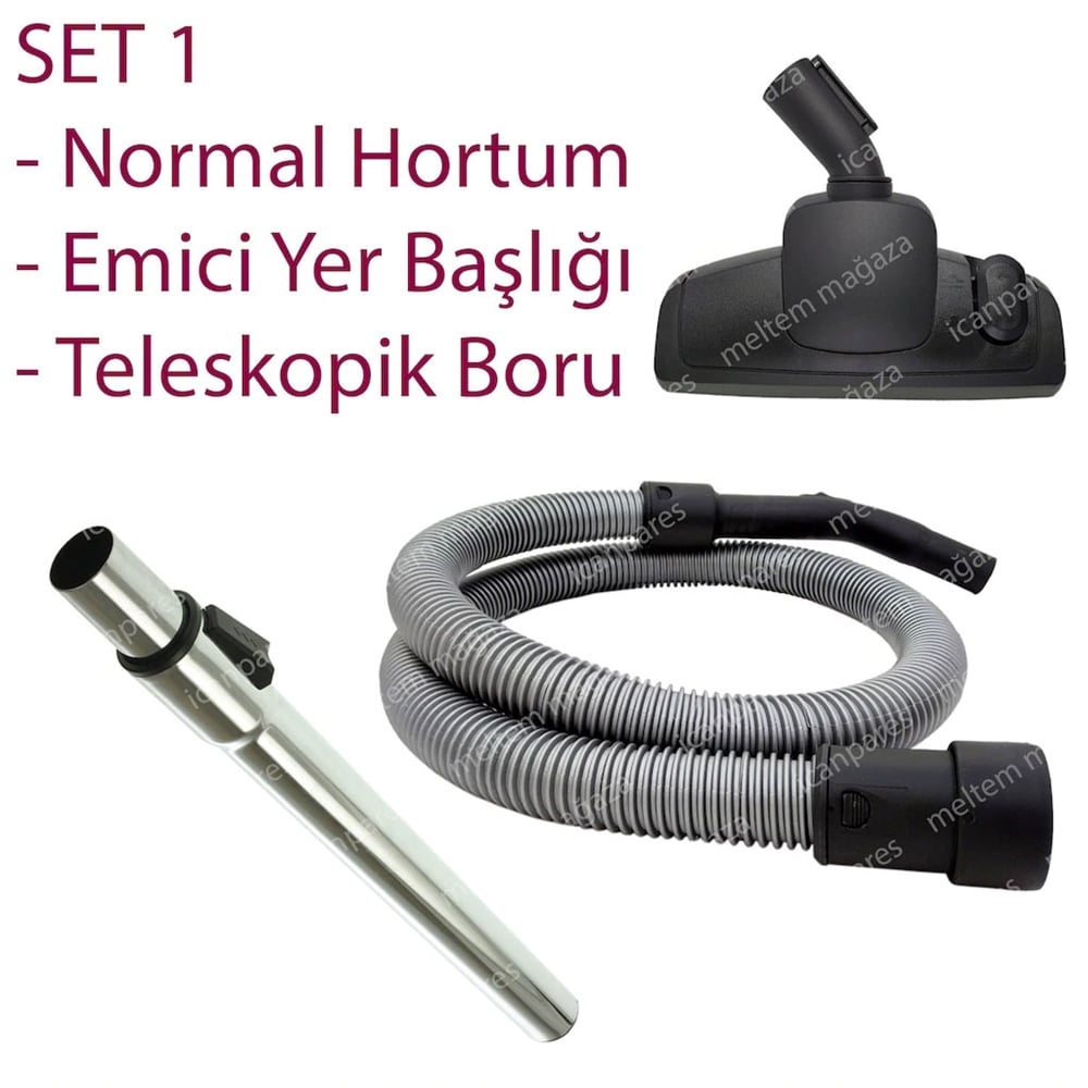 Conti VC 452 Hydro Bombyx Süpürge Hortumu Başlığı Fırçası Borusu