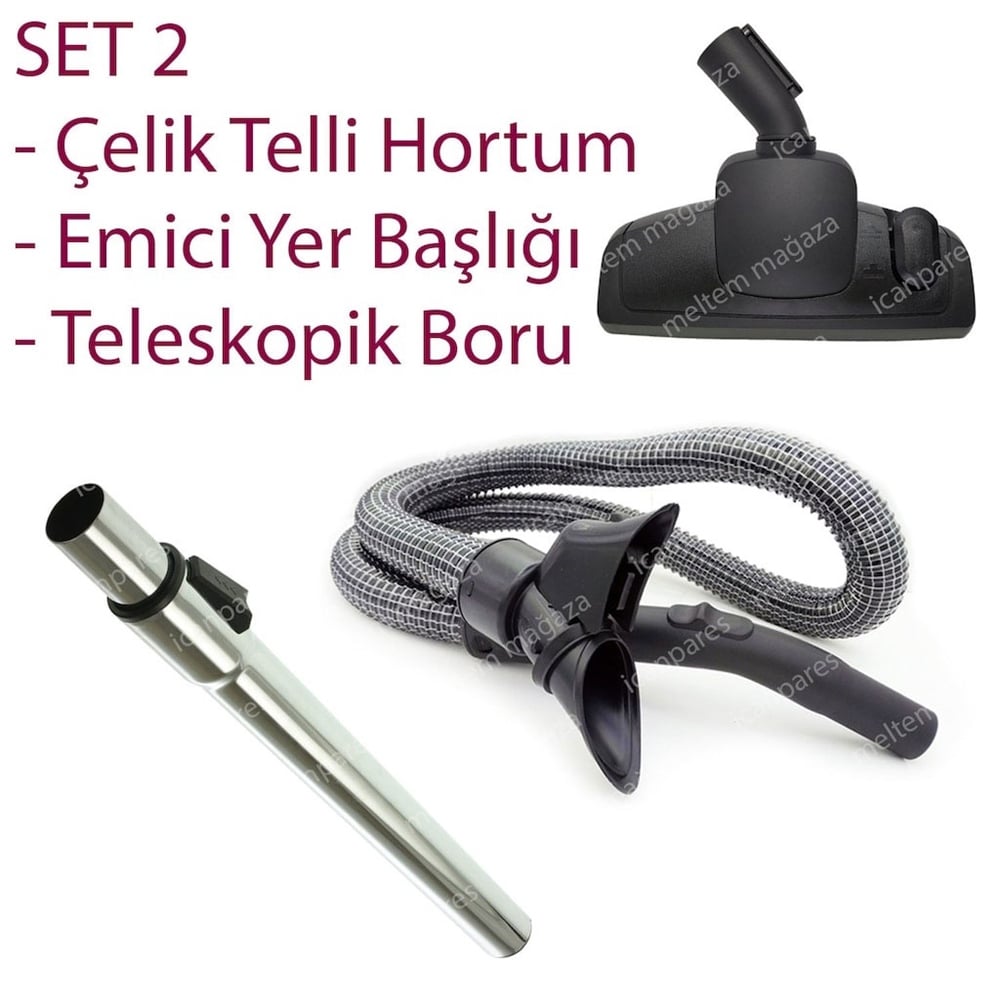 Philips FC 9226 Marathon Süpürge Hortumu Başlığı Filtresi Borusu
