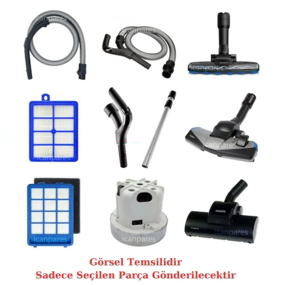 Philips Uyumlu Marathon Ultimate Serisi Süpürge Yedek Parçaları (Seçiminize Göre Tek Parça)