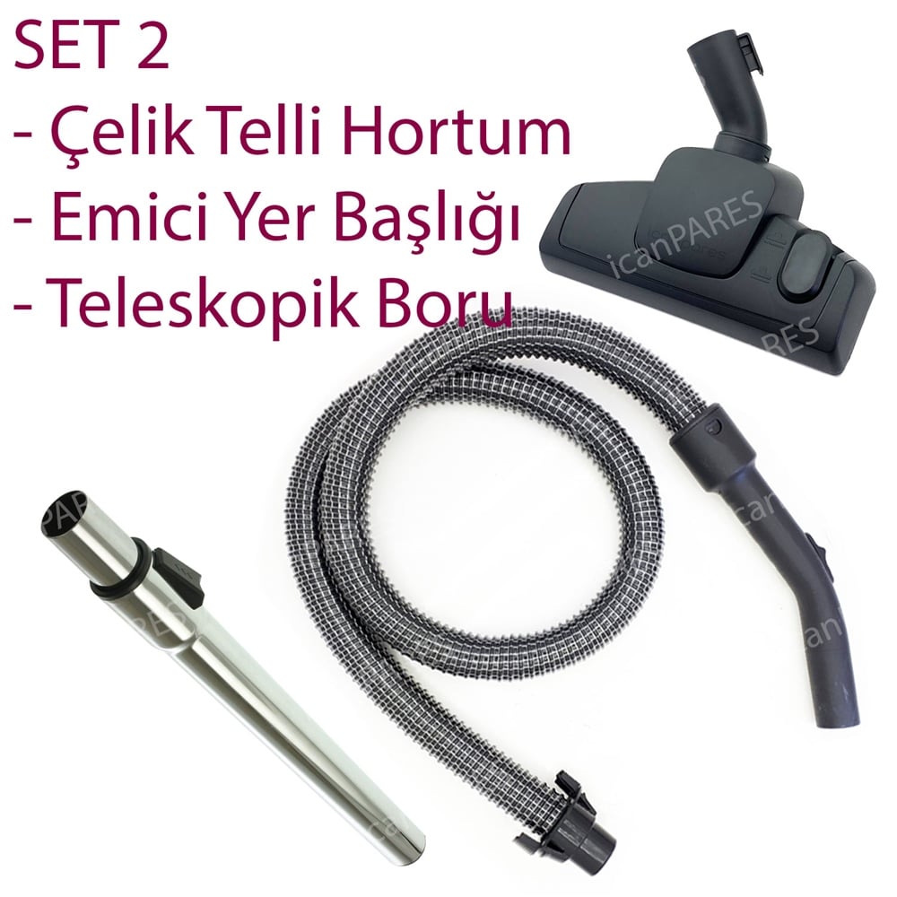 Samsung SC 4130 Süpürge Hortumu Başlığı Fırçası Borusu