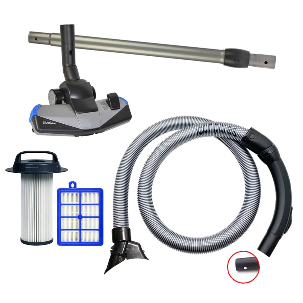 Philips Uyumlu FC 9201 Marathon Güçlü Hortum Başlık Boru Hepa Filtre Set