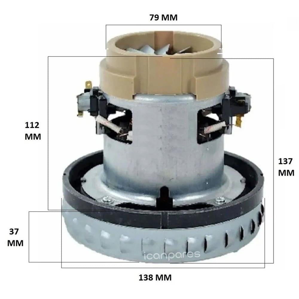 Fantom Uyumlu Master WD 2750 Süpürge Motoru 1200W HT110