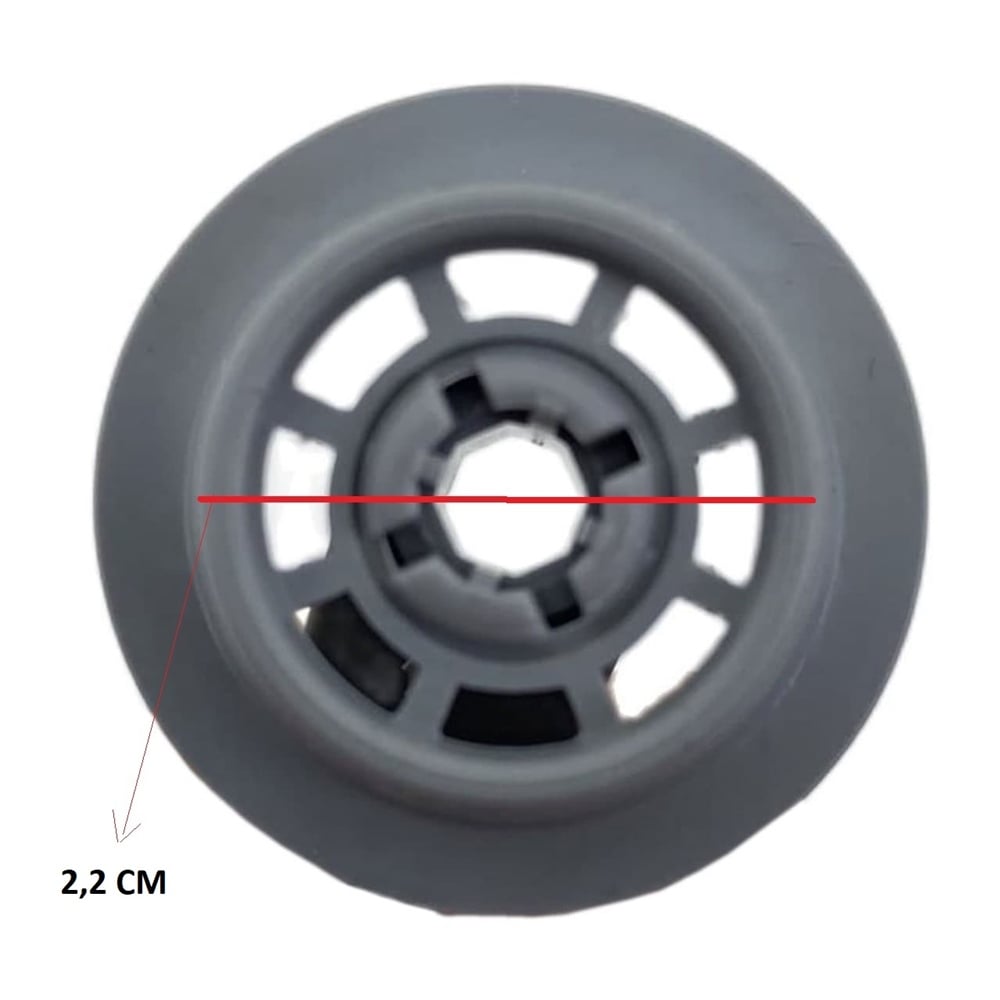 Bosch SMS20E02TR Bulaşık Makinesi Sepet Tekerleği ALT Teker 4 Adet