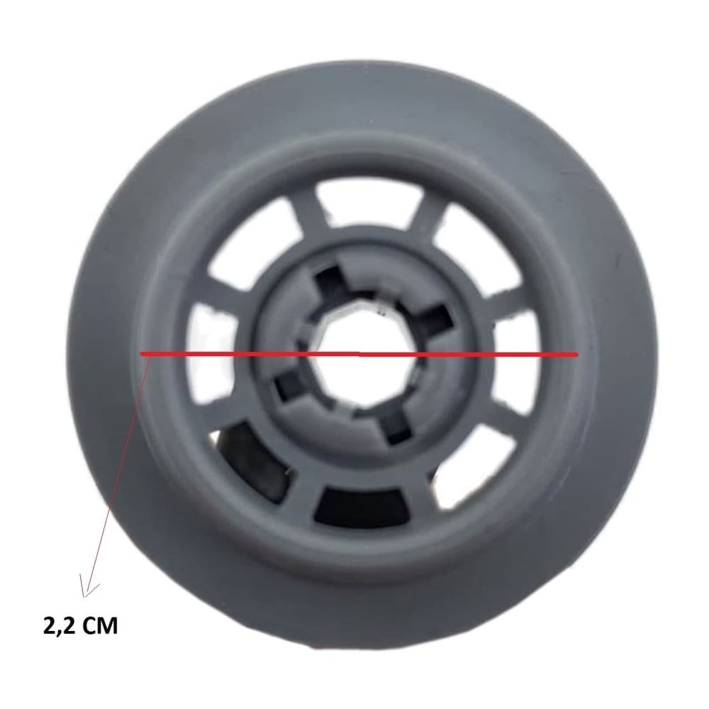 Bosch SMS40D22EU Bulaşık Makinesi Sepet Tekerleği ALT Teker 4 Adet