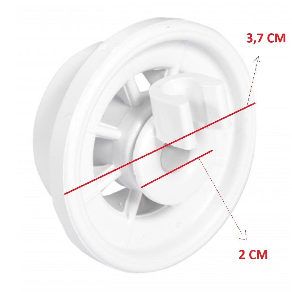 Hotpoint-Ariston DWF30S1 Bulaşık Makinesi Sepet Tekerleği Teker 4 Adet