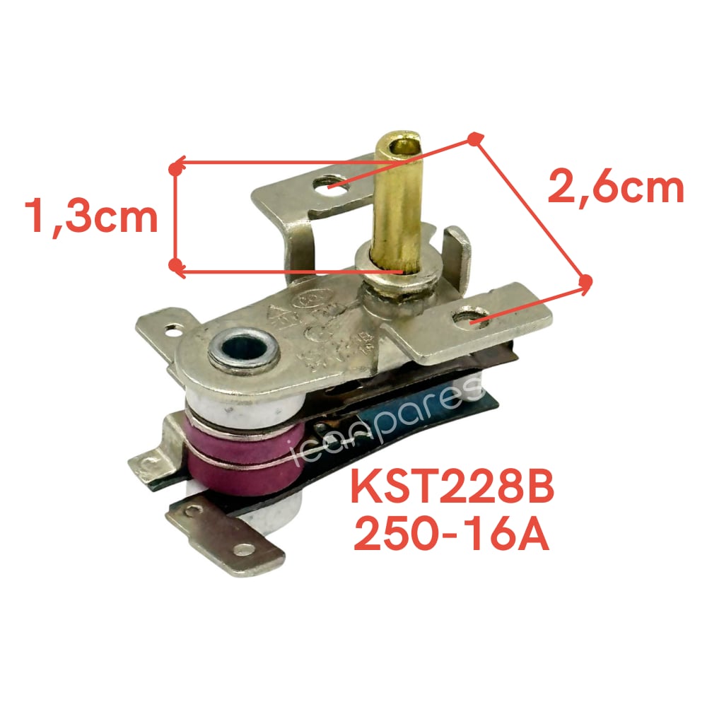 Universal Uyumlu 10 Amper 1cm Mil Isıtıcı Soba Isı Ayar Termostatı