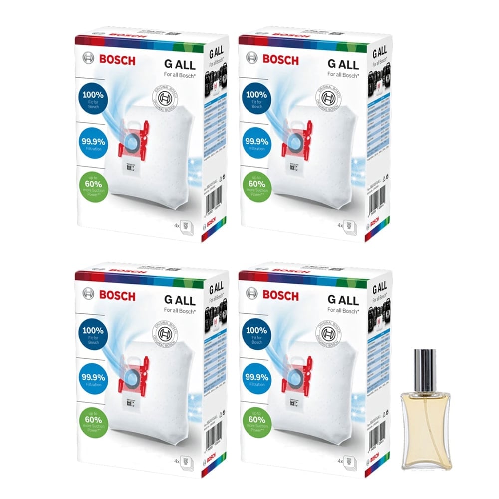 Bosch Uyumlu BSG 72222 Formula Süpürge Type G ALL Toz Torbası 16 Adet Kutulu