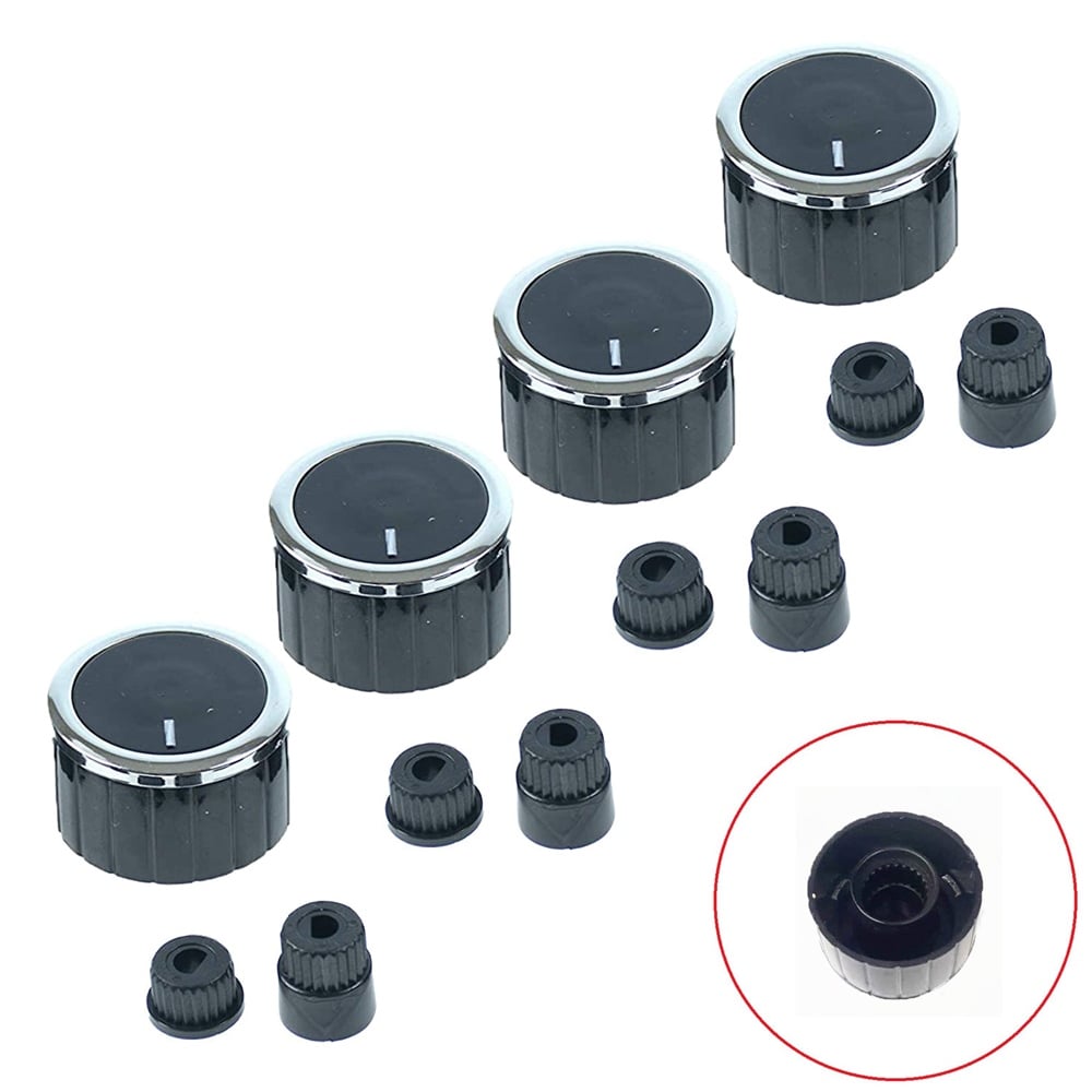 Üniversal Düğme 4lü Takımı Ankastre Set Üstü Ocak Düğmesi -SÜ0019