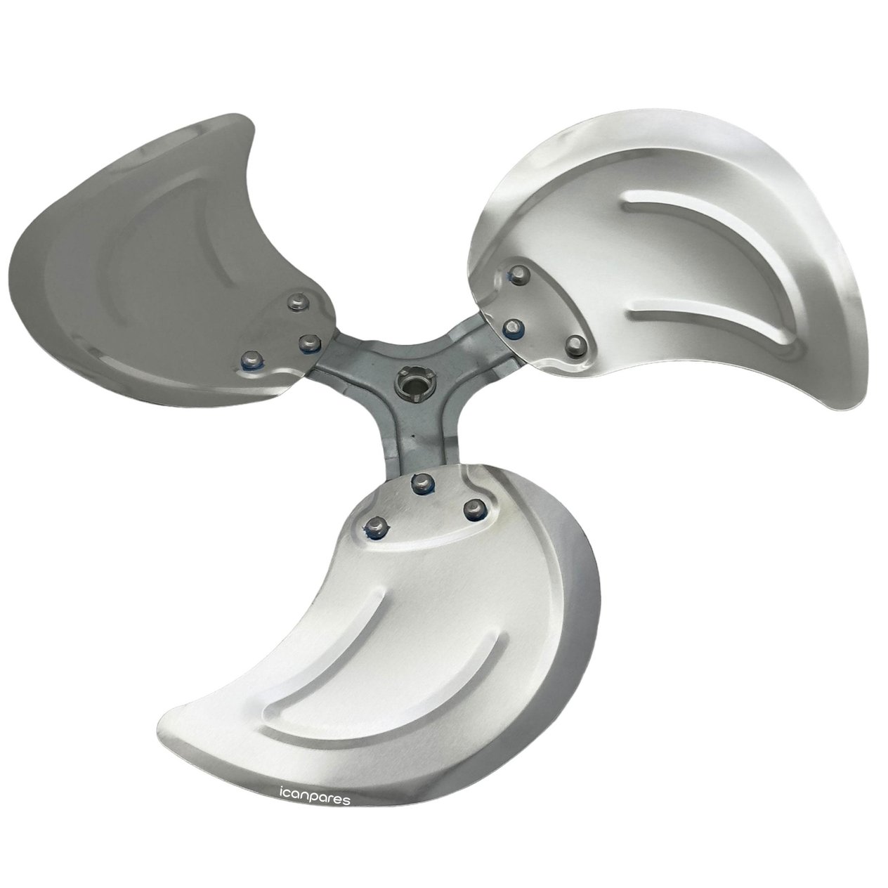 Bir Çok Marka İle Uyumlu Mil Çapı 10mm Metal Vantilatör Pervanesi