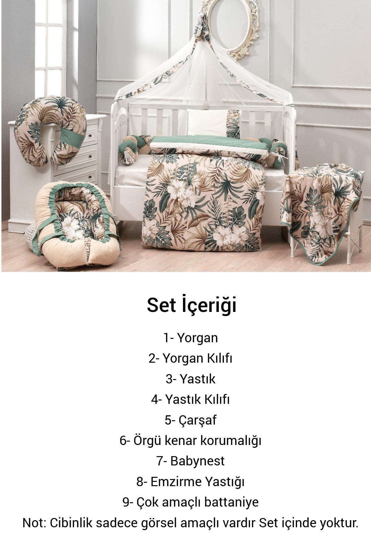 Wellgro 9 Parça Hoşgeldin Bebeğim Seti, Tropical