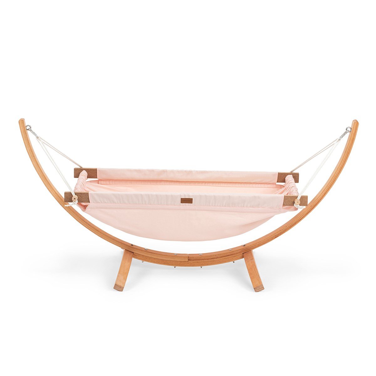 Wellgro Ahşap Bebek Hamağı-Pembe