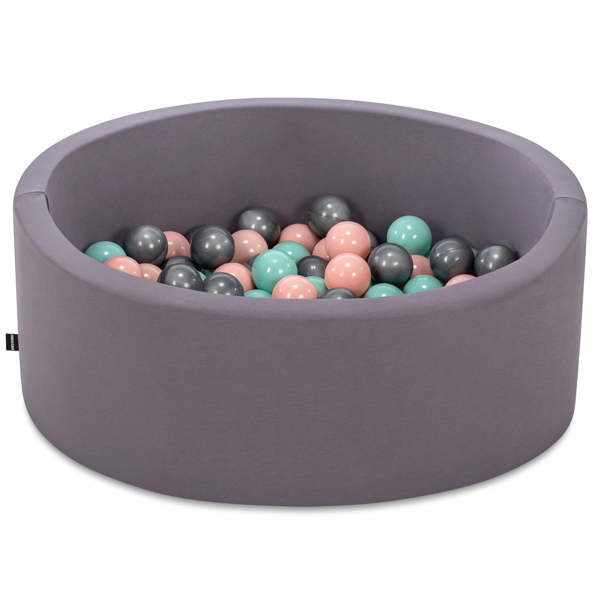 Wellgro Bubble Pops Gri Top Havuzu-Gri/Pembe/Mint