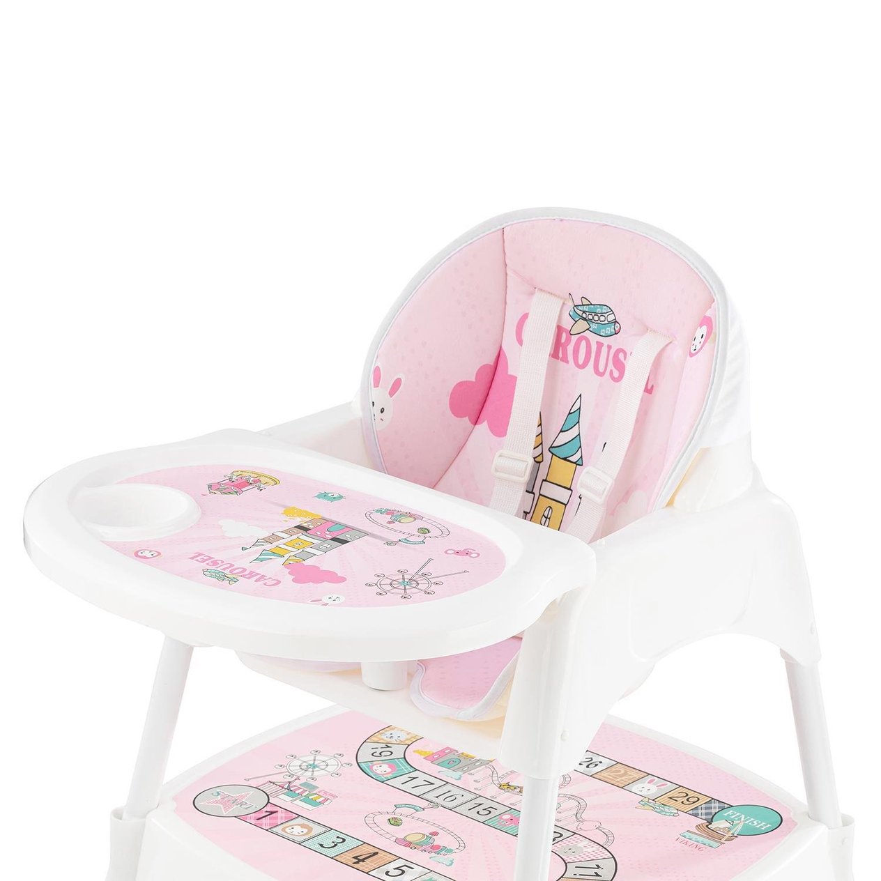 Wellgro Carousel Çalışma Masalı Mama Sandalyesi