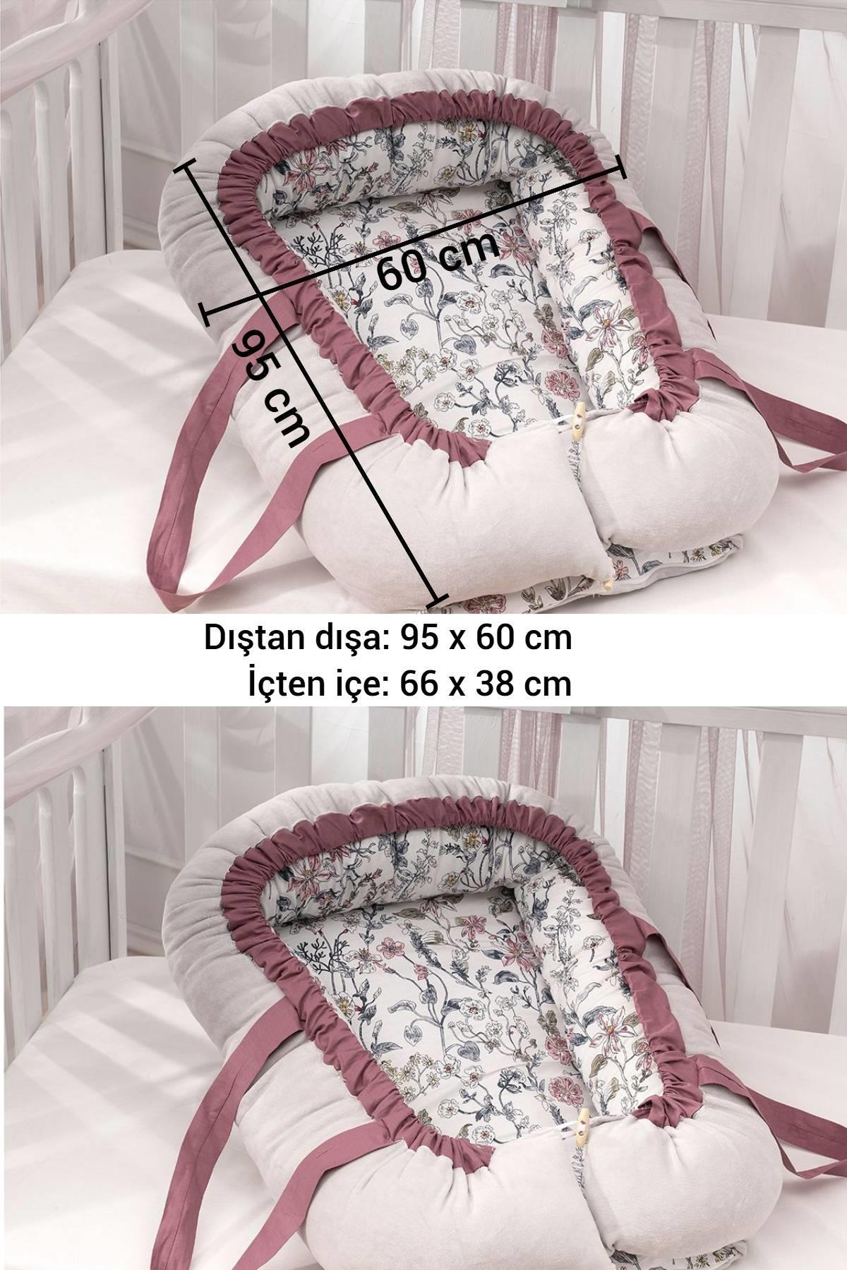 Wellgro Flower Babynest Bebek Yatağı Anne Yanı Bebek Yatağı