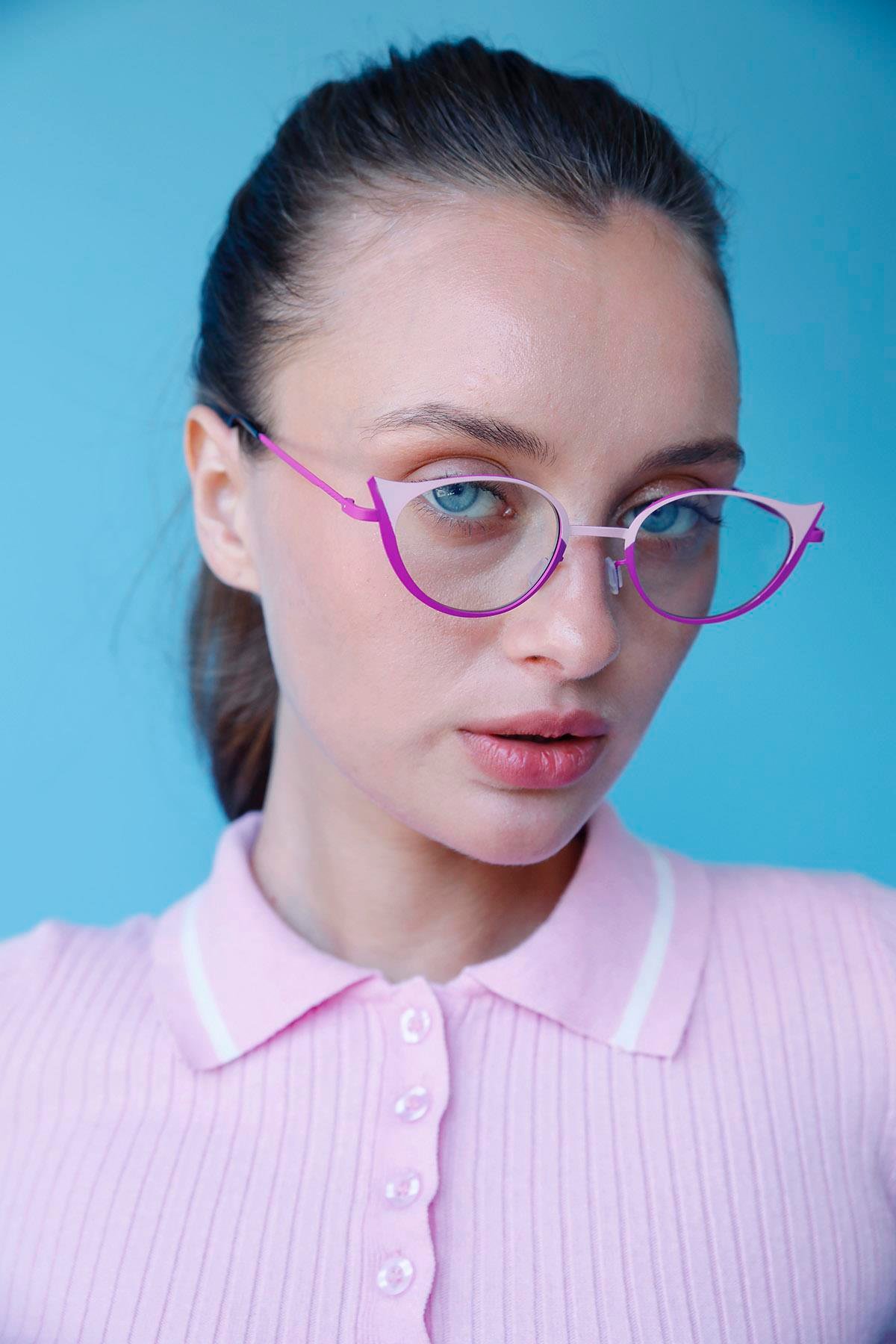 Alegra Pink Mavi Işık Koruyucu Gözlük