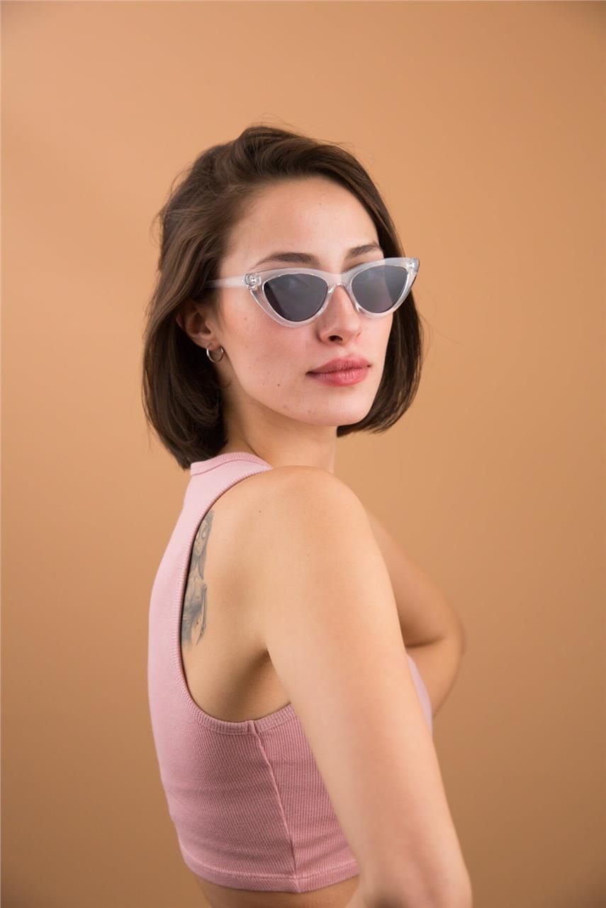 Cat Eye Classic Clear Güneş Gözlüğü