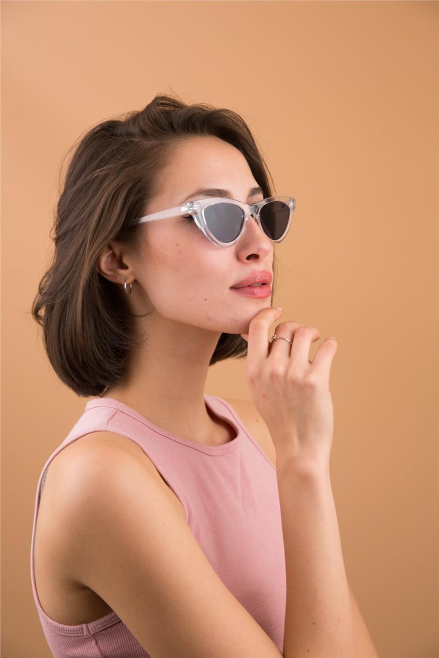 Cat Eye Classic Clear Güneş Gözlüğü