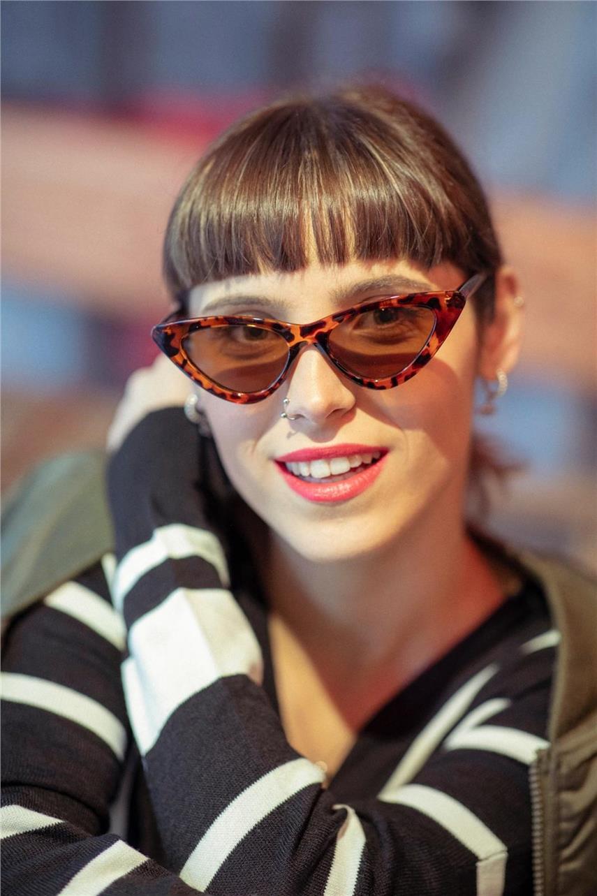 Cat Eye Classic Leopard Güneş Gözlüğü