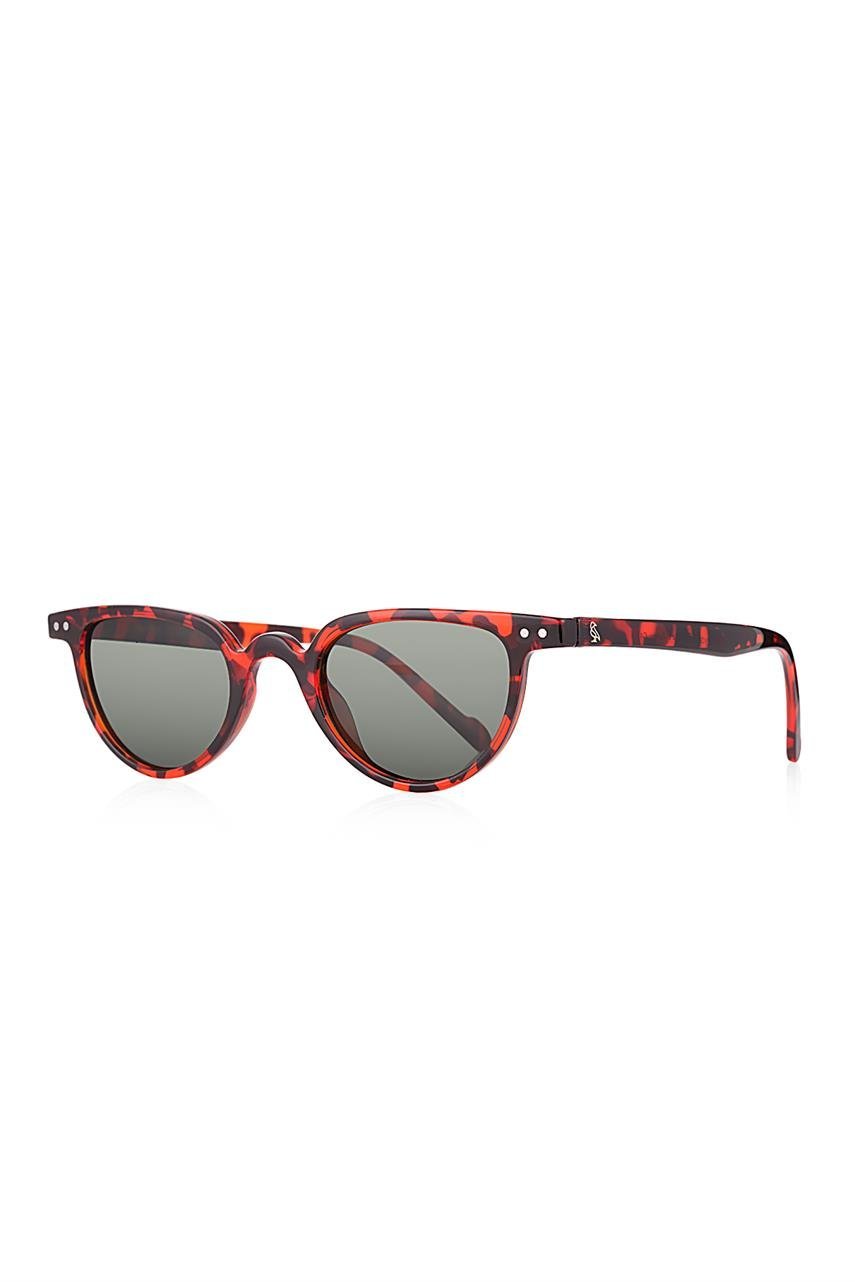 Ceyda Leopard Green Güneş Gözlüğü